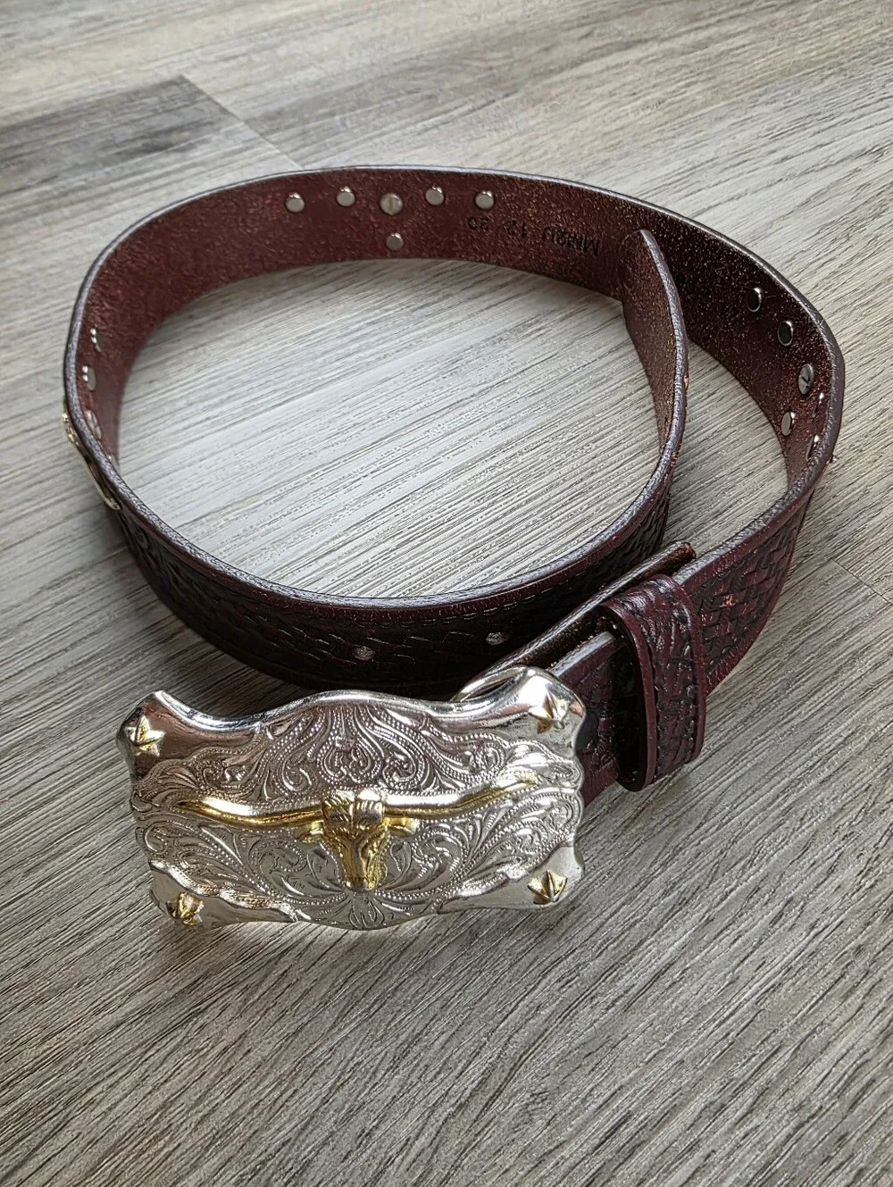 Tony Lama Longhorn Belt Size 24